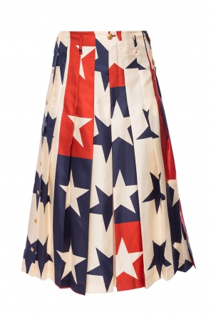 Patterned pleated trousers, zdjęcie 1 Patterned pleated trousers od Gucci